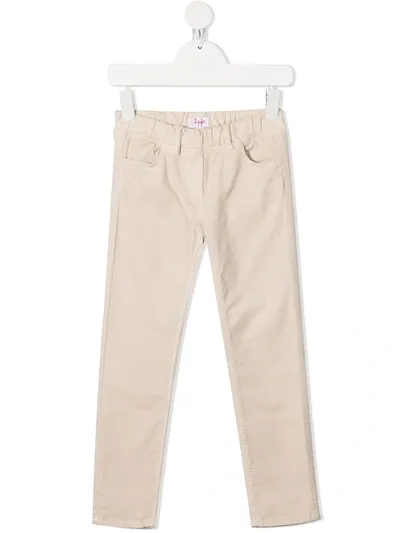 Il Gufo Kids' Straight-leg Chino Trousers In Neutrals