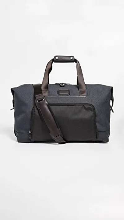 Tumi Alpha Double Expansion Satchel Bag In Anthracite