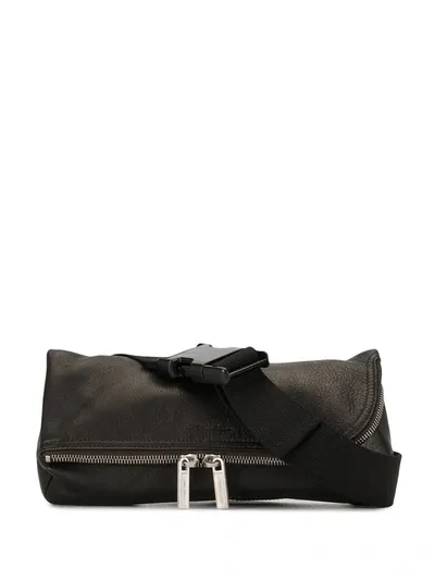 Rick Owens Small Duffle Belt Bag In Brown