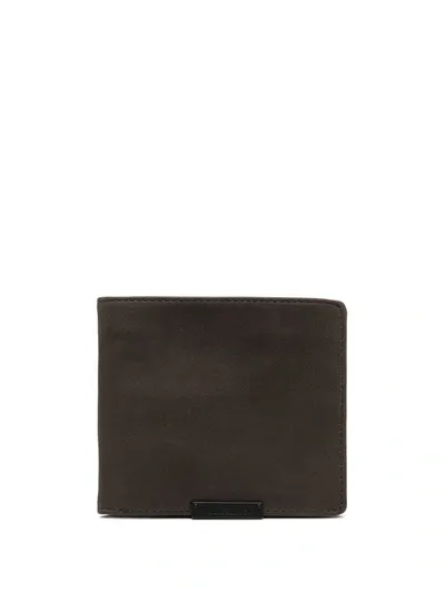 Allsaints Logo Cardholder Wallet In Black