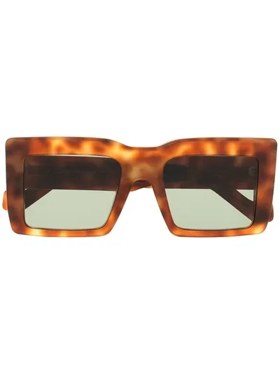 Loewe Oversized Square Sunglasses In Brown