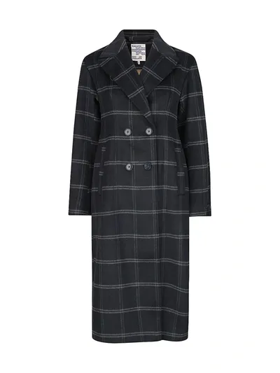 Baum Und Pferdgarten Blue/grey Checked Destiny Coat