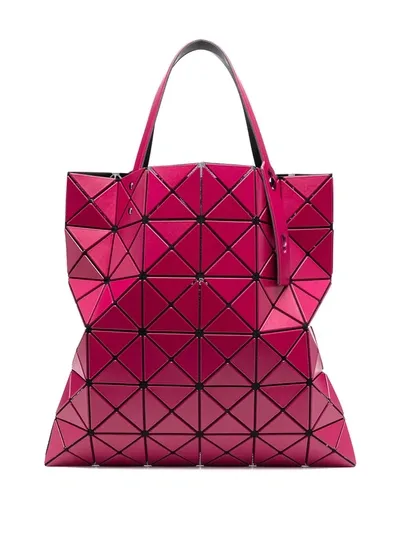 Issey Miyake Lucent Matte-2 Tote Bag In Purple