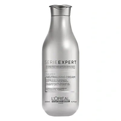 L'oreal Professionnel Serie Expert Silver Conditioner 200ml In White