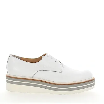 Truman's Lace-up Shoes 7953 Deerskin  White