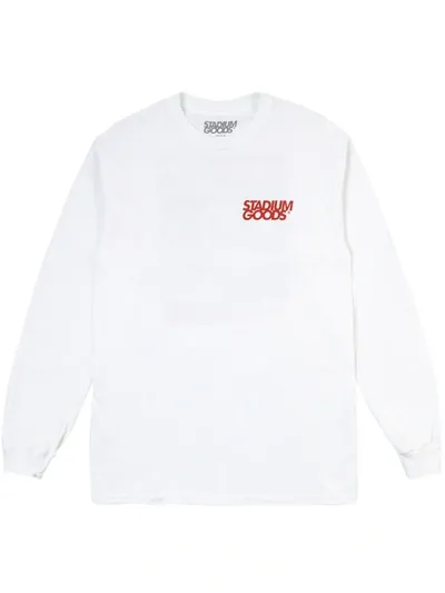 Stadium Goods Tabloid Long-sleeve T-shirt In White