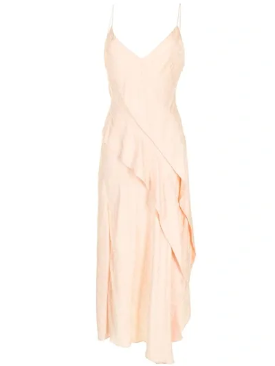 Acler Godwick Slip Dress In Orange