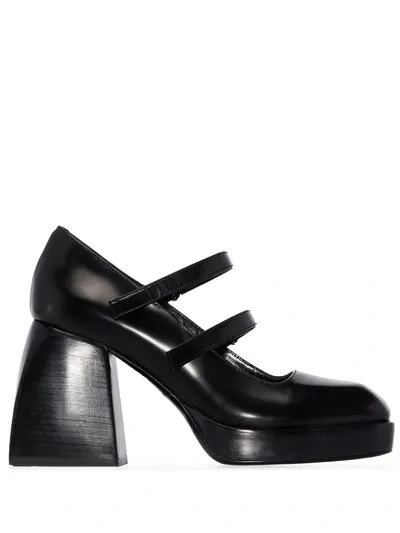 Nodaleto Bulla Babies 85mm Platform Pumps In Black