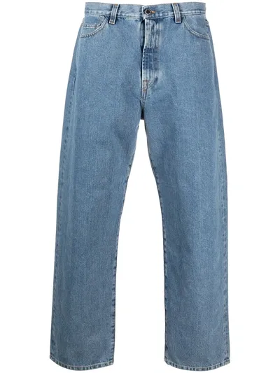 Sunnei Straight-leg Denim Jeans In Blue