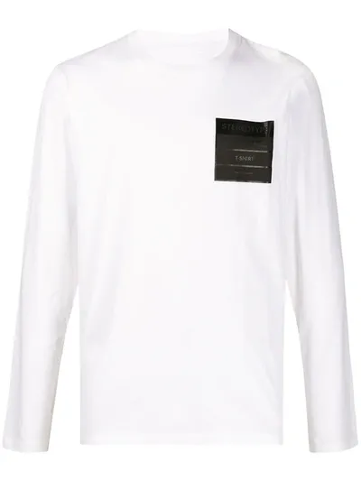 Maison Margiela Stereotype Long-sleeve T-shirt In White