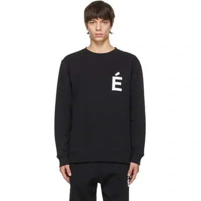 Etudes Studio Black Story Patch Sweatshirt