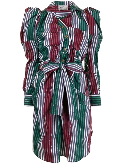 Vivienne Westwood Wizard Midi Dress In Multicolour