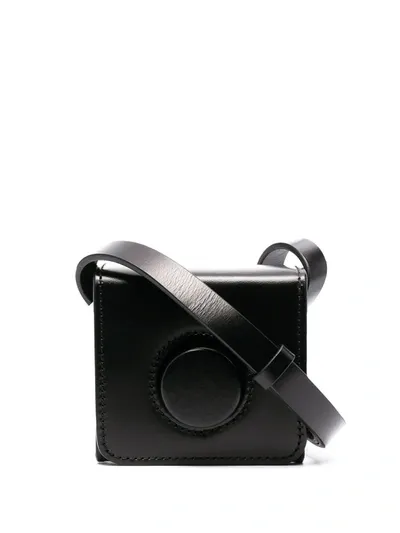 Lemaire Camera Mini Bag In Black