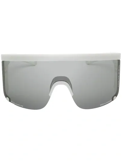 Mykita Guard One Duo Protective Glasses Set In White