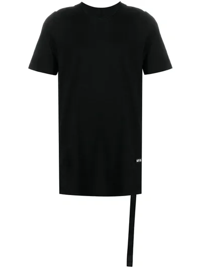 Rick Owens Drkshdw Logo Patch Short-sleeve T-shirt In Black