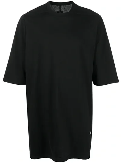 Rick Owens Drkshdw Oversize Cotton T-shirt In Black