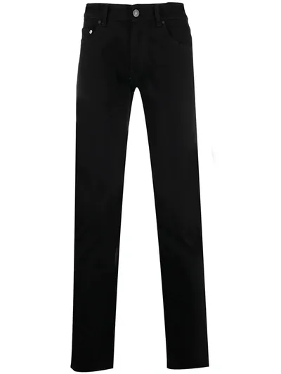 Pt05 Low-rise Skinny Jeans In Black