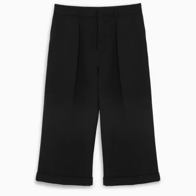 Loewe Black Cropped Trousers