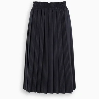 Baum Und Pferdgarten Blue Serafina Pleated Skirt