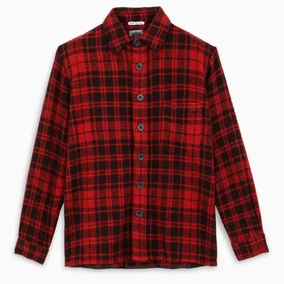 Destin Red/black Checked Shirt