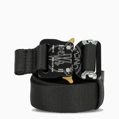 Moncler Genius Black Fabric Belt