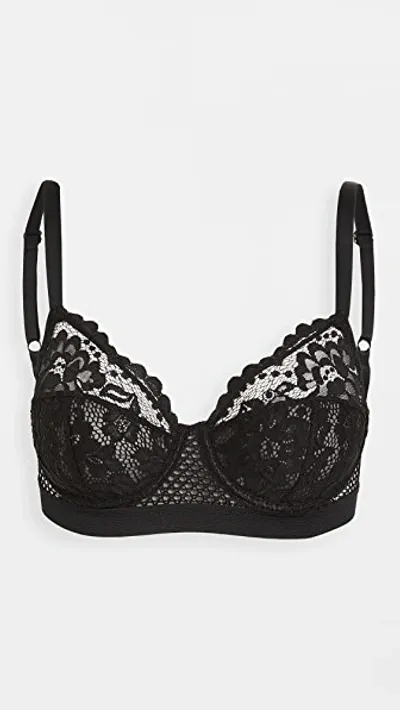 Else Petunia Full-cup Underwire Bra In Black