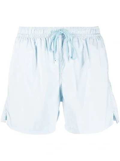 Fedeli Drawstring Swim Shorts In Blue