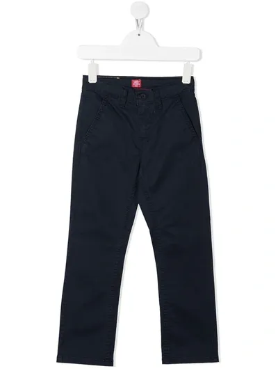 Levi's Kids' Slim-cut Chino Trousers In Blue