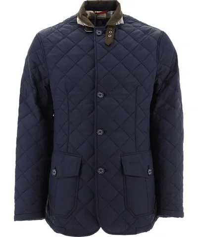 Barbour Mens Blue Down Jacket