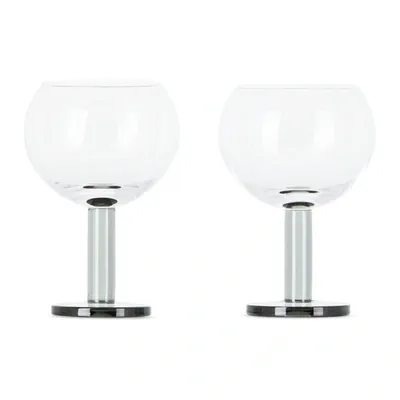 Tom Dixon Puck Balloon Wine Glasses (set Of 2) In White