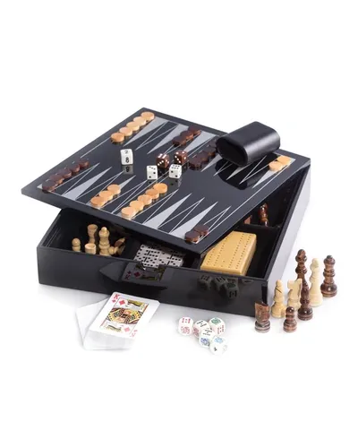 Bey-berk Wooden Multi-game Set