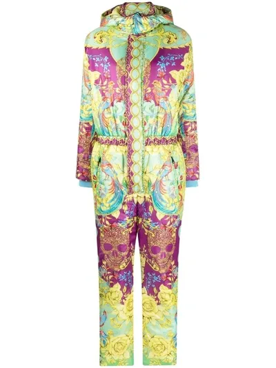 Philipp Plein New Baroque Ski Jumpsuit In Multi