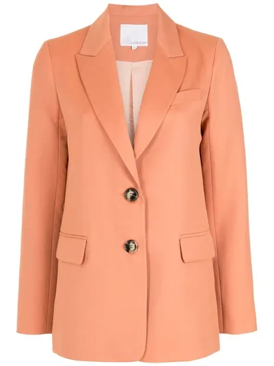 Nk Gal Wool Blazer In Orange