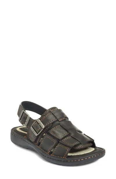 Born Miguel Fisherman Sandal In Black