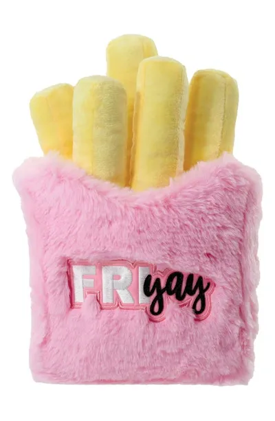 Iscream Friyay Fries Pillow In Pink