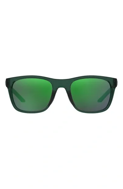 Under Armour 55mm Square Sunglasses In Green