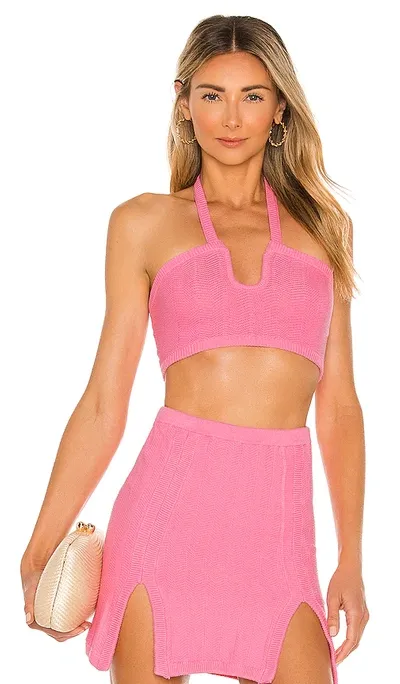 Camila Coelho Marlena Top In Pink