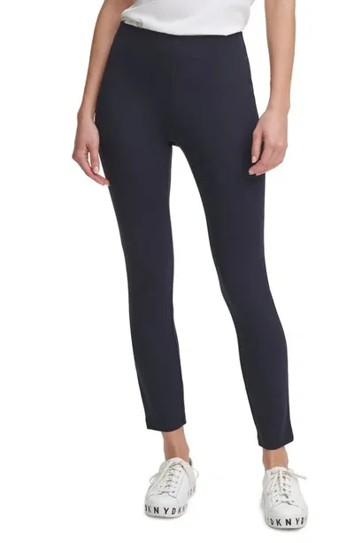 Dkny Sportswear Pull-on Leggings In Black