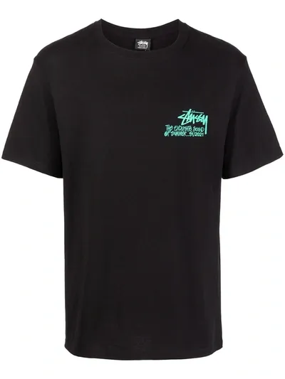 Stussy Sound Of Summer T-shirt In Schwarz