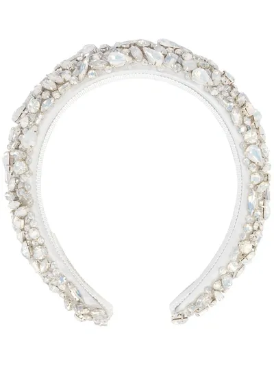 Jennifer Behr Czarina Crystal Embellished Headband