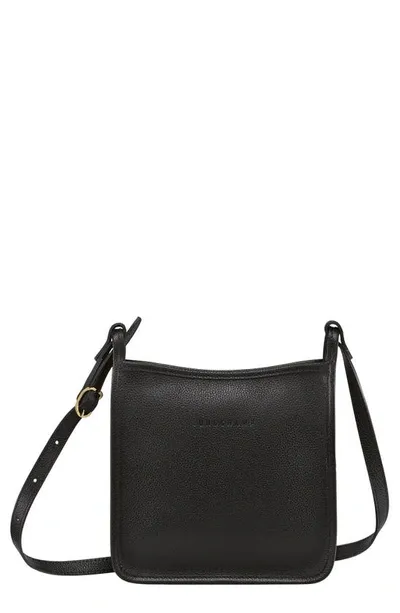 Longchamp Le Foulonne Small Crossbody Bag In Black