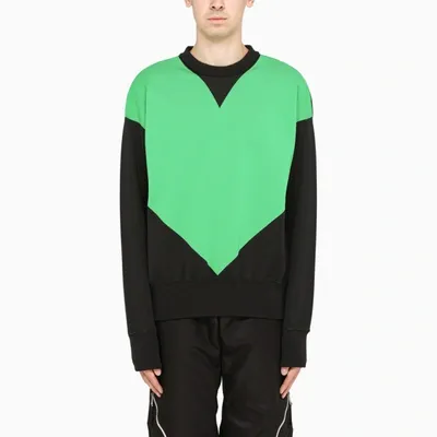 Bottega Veneta Black And Green Pullover