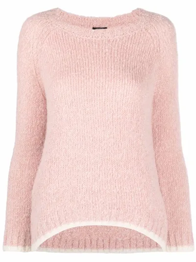 Aspesi Raglan-style Jumper In Pink