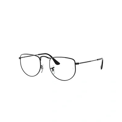 Ray Ban Elon Optics Eyeglasses Black Frame Clear Lenses 50-20