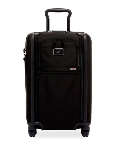 Tumi International Expandable 4-wheel Carry On, Personalized In Black