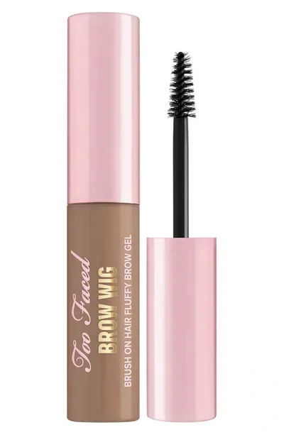 Too Faced Brow Wig Brush On Eyebrow Gel Taupe 0.19 oz/ 5.6 ml