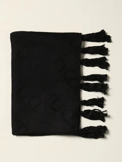 Twinset Scarf Twin-set Fabric Scarf With All-over Logo