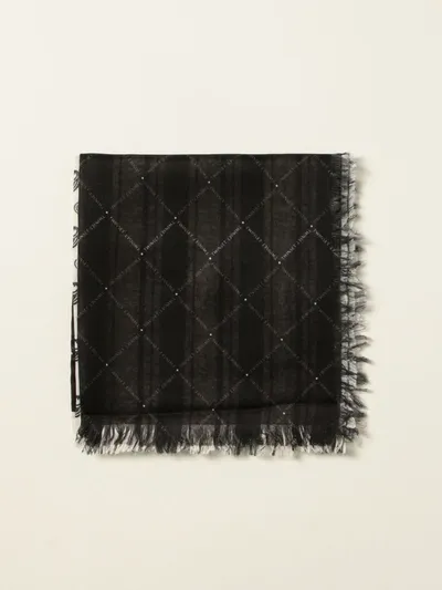 Twinset Scarf Keffiyeh Twin-set In Fabric With Mixed Patterns