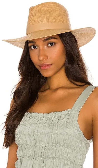 Janessa Leone Simone Hat In Sand