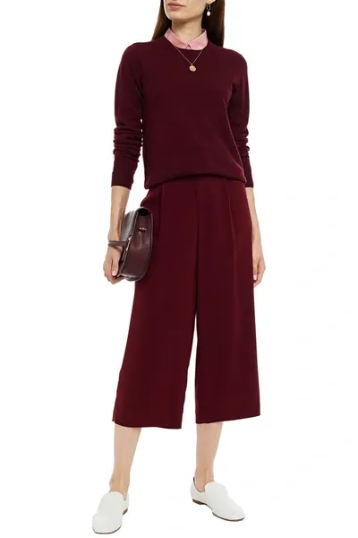 N•peal Cashmere Sweater In Merlot